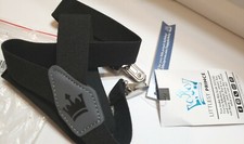 Boys Suspenders solid Black S up To 2 Years The Littlest Prince New