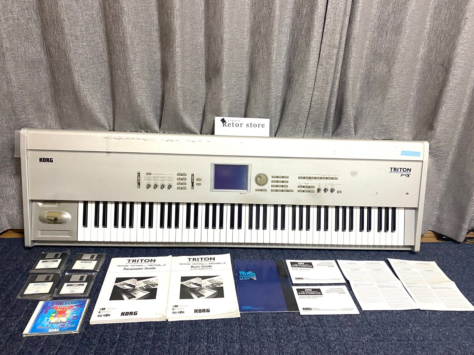 KORG TRITON pro 88鍵盤シンセサイザー - 鍵盤楽器