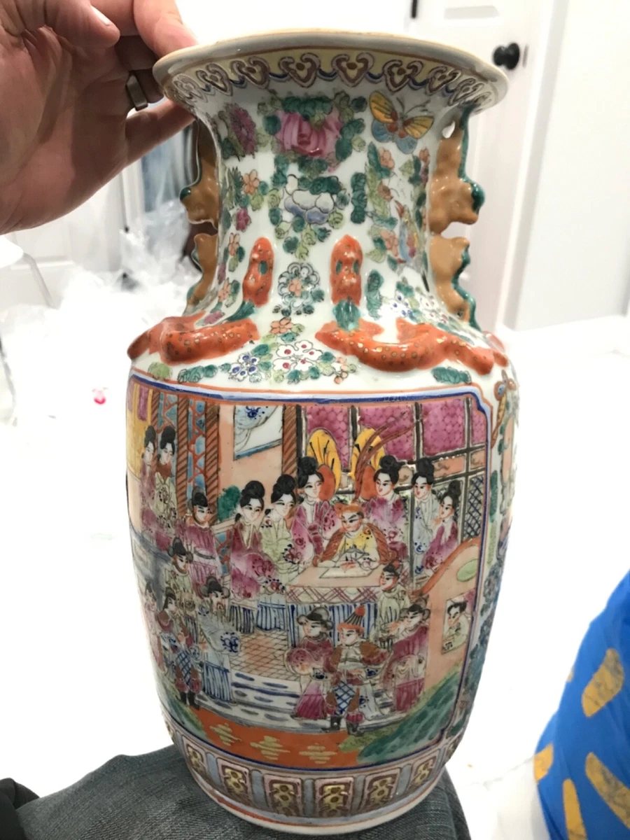 乾隆Mark 印第安纳中国古董花瓶| eBay