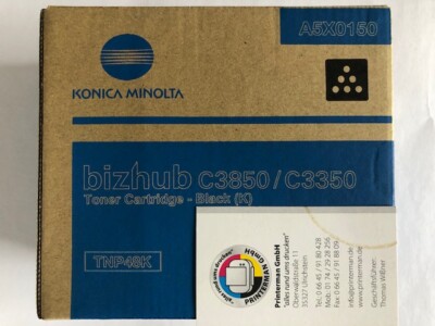 Konica Minolta Toner TNP48K TNP48C TNP48Y TNP48M für bizhub C3350 C3850 TNP48