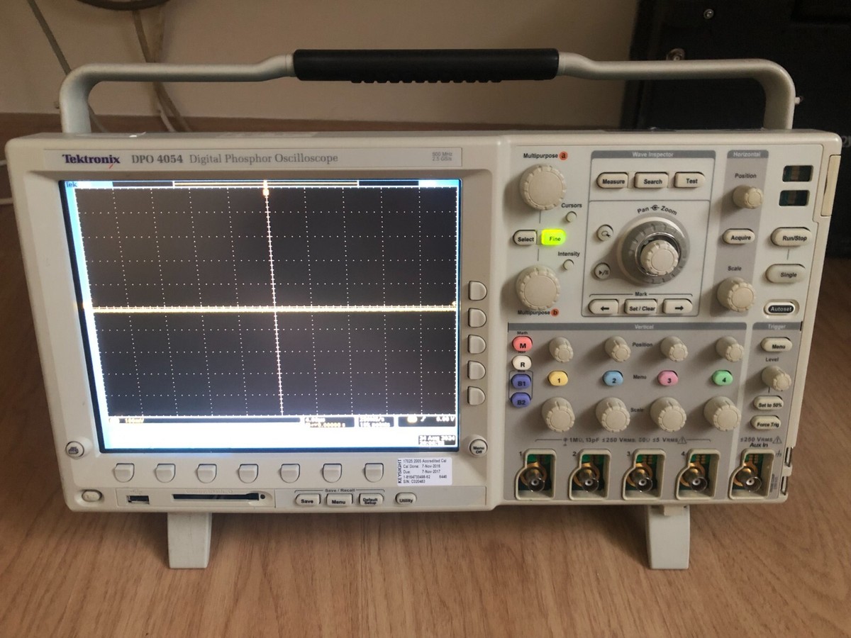 Tektronix DPO4054 500MHz 2.5GS/s 4Channel Digital Phosphor