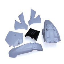 Kit Plastiche Carene Bianche Complete X Minicross Replica Morini - Ktm- Lem 50cc