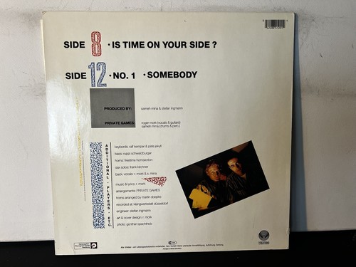 12“, Maxi, Private Games, Is Time On Your Side? Italo-Disco 1985, NM - Picture 2 of 2