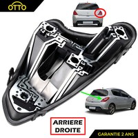 Partsline Rechte Hecklampen-Platine FüR Peugeot 308 I Phase 1 1606959180