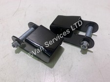 Genuine Toyota Hilux Rear Tub Ladder Rack Stops - Black - Fits 2016-22