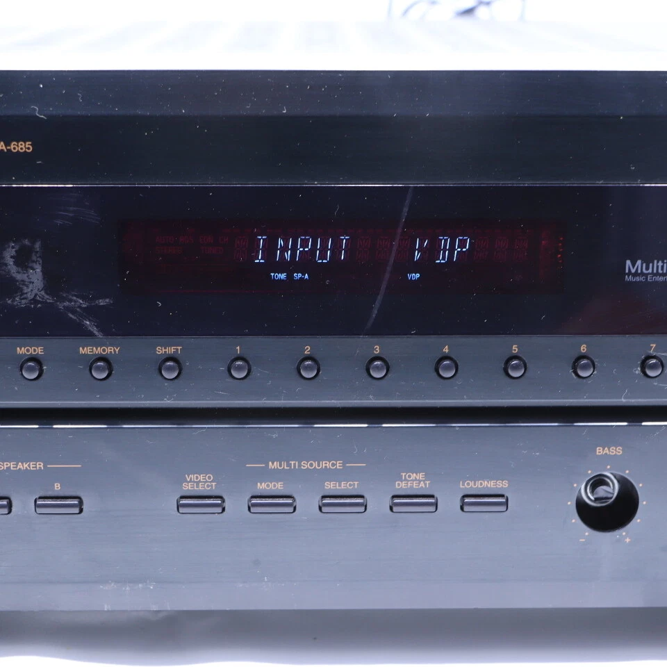 DENON DRA-685 MULTI-ROOM AM FM STEREO RECEIVER - Image 3 of 4