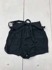 Shein Teen Girls Black Belted Shorts Size 14y