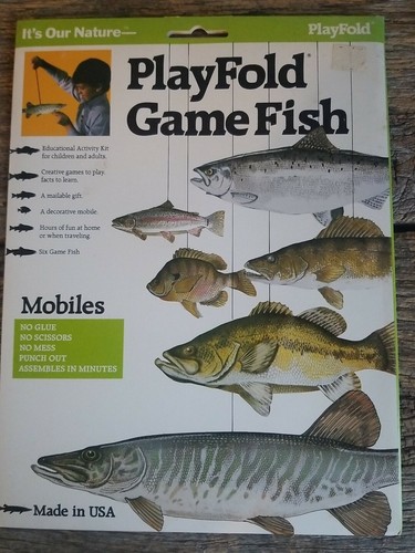 PlayFold Kits 4 Decorative Mobile Educational Activity Kits Boys & Girls - Picture 6 of 10