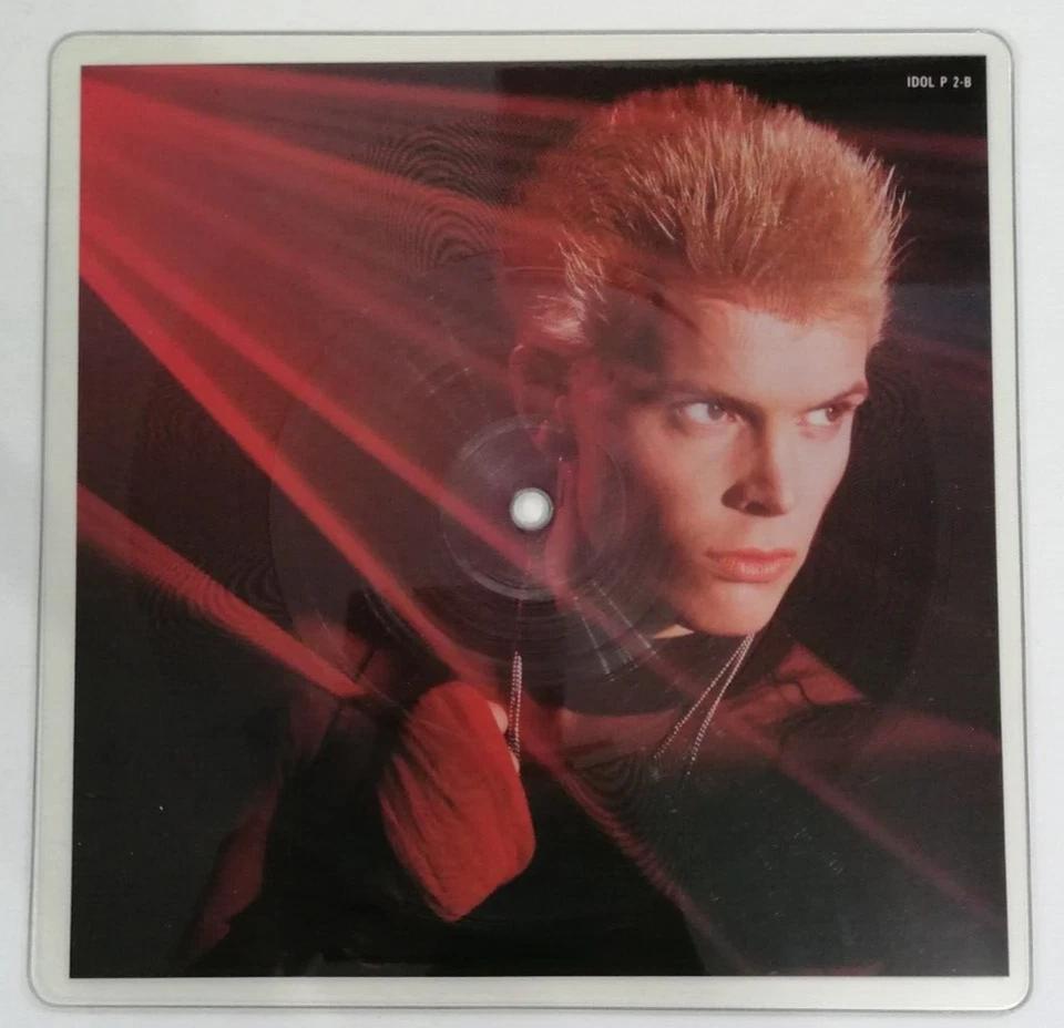 Billy Idol Rebel Yell Shaped Picture Disc - EX - Image 2 of 4