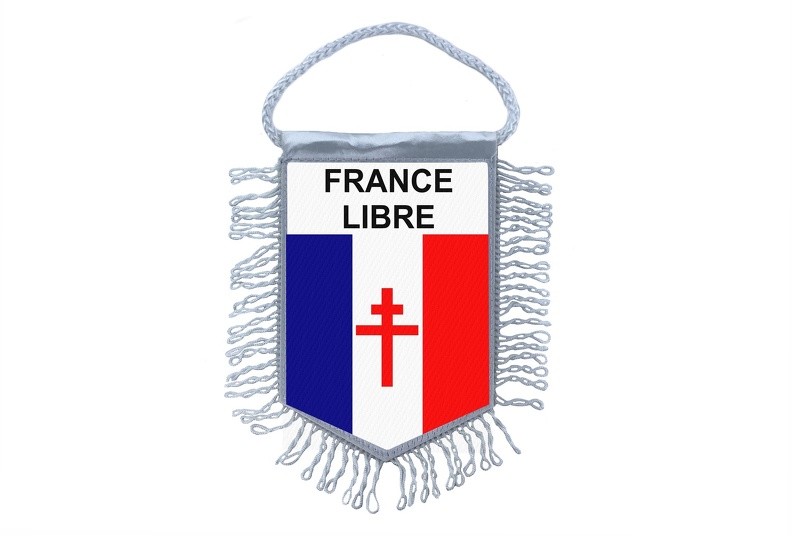 Fanion Miniature De France – Décoration Voiture Avec Blason De Nîmes