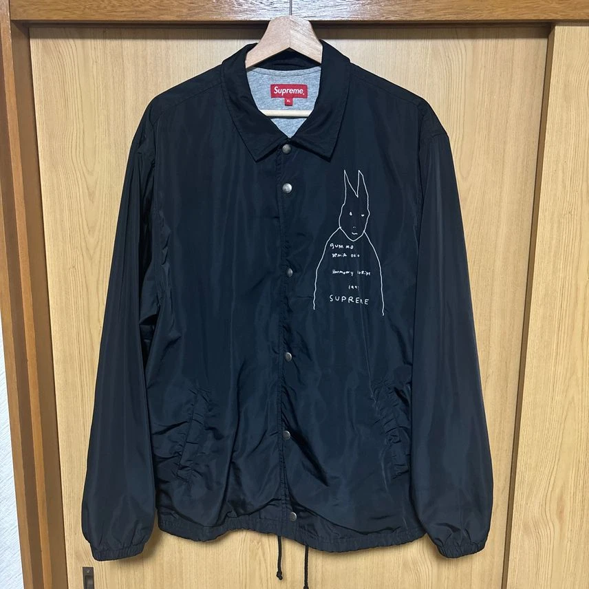 Veste noire SUPREME Gummo Coaches taille XL