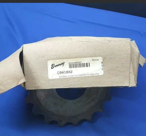 Browning Giunto Catena C8018X2 Puleggia Ingranaggio Albero 2" - Foto 9 di 9