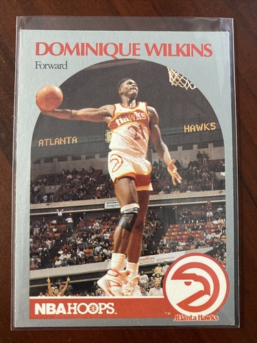 1990 NBA Hoops Dominique Wilkins Card 36 EBay