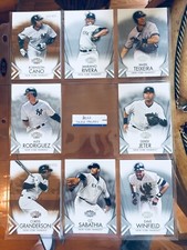 2012 Topps Triple Threads New York Yankees Team Set