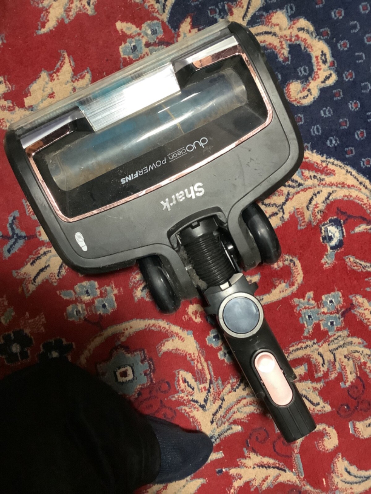 Shark Cordless Stick Vacuum Cleaner IZ300UKT Floor head Rose blue eBay