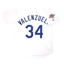 Fernando Valenzuela Los Angeles Dodgers 1988 World Series Home Men's Jersey