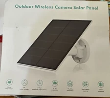 5 Watt Outdoor Camera Solar Panel New Opened Box
