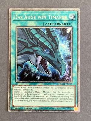 Yugioh! | Das Auge von Timaeus | RA04-DE192 | Platinum Secret Rare