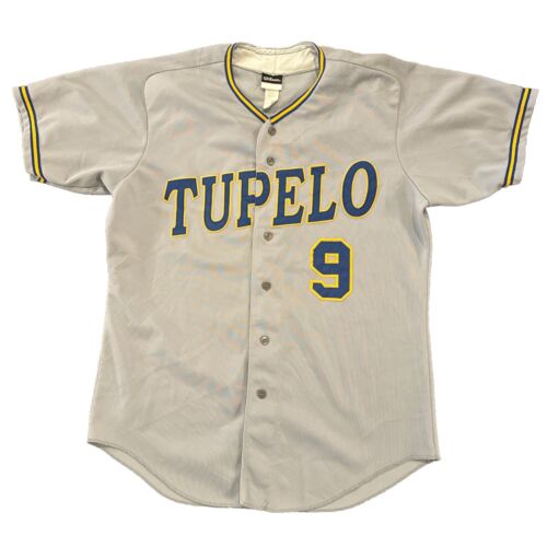 Tupelo Golden Wave Jersey Large Wilson Mens Gray