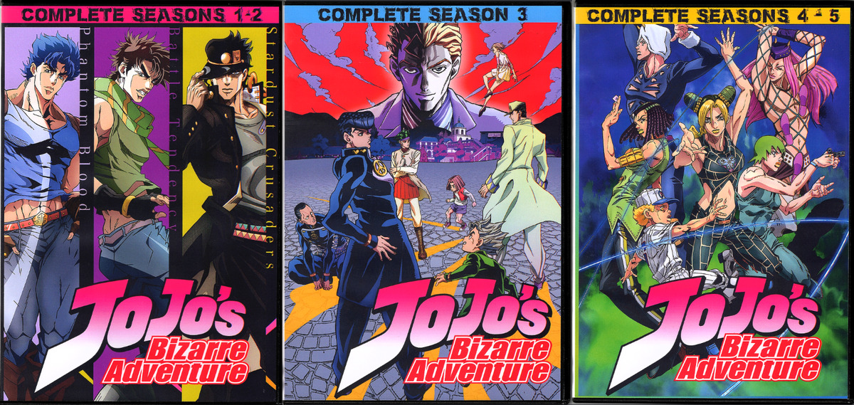 Ranking JoJo's Bizarre Adventure's Anime Arcs