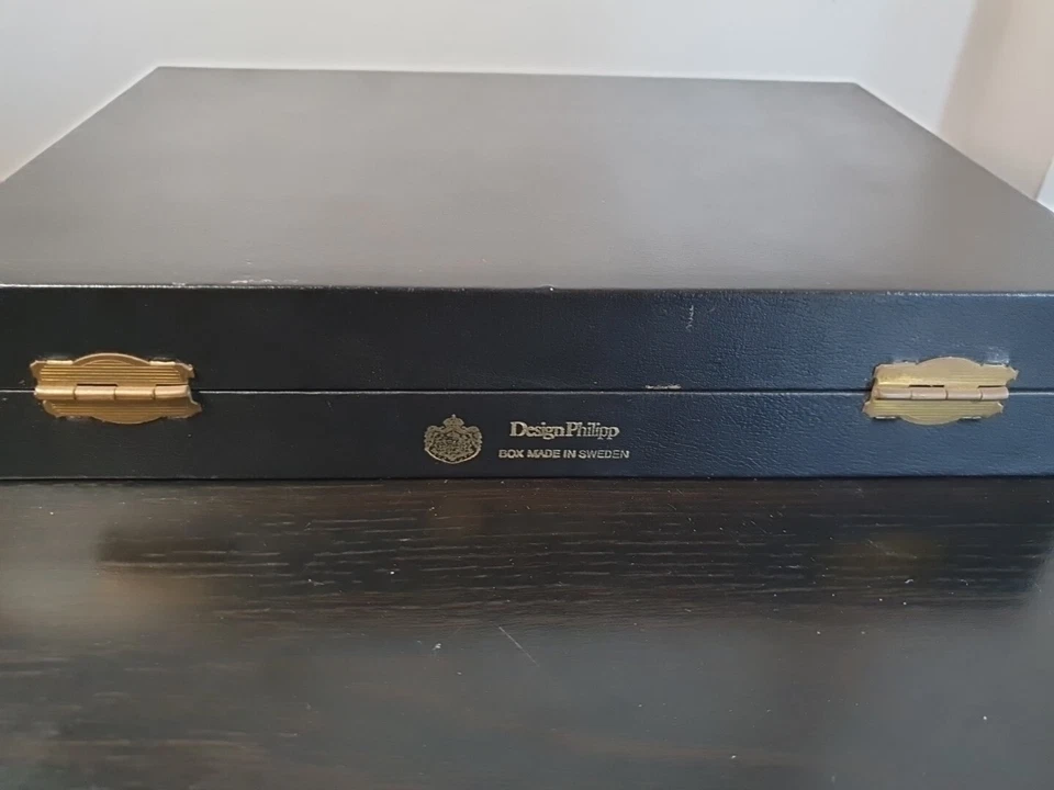 Vintage Magnetic Backgammon Game In Travel Case Phillip Martyn 70s Whittlecraft - Image 3 of 4