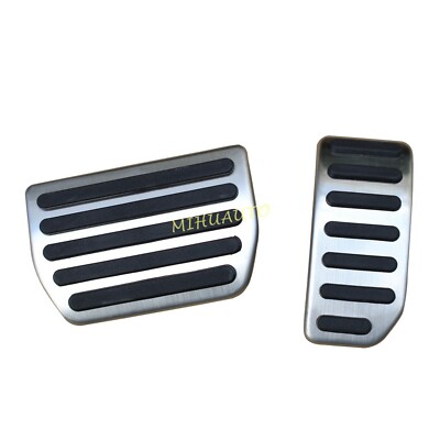Non-Slip Steel Foot Gas Brake Pedal Pad Cover For Volvo S60 V60 XC60 S80