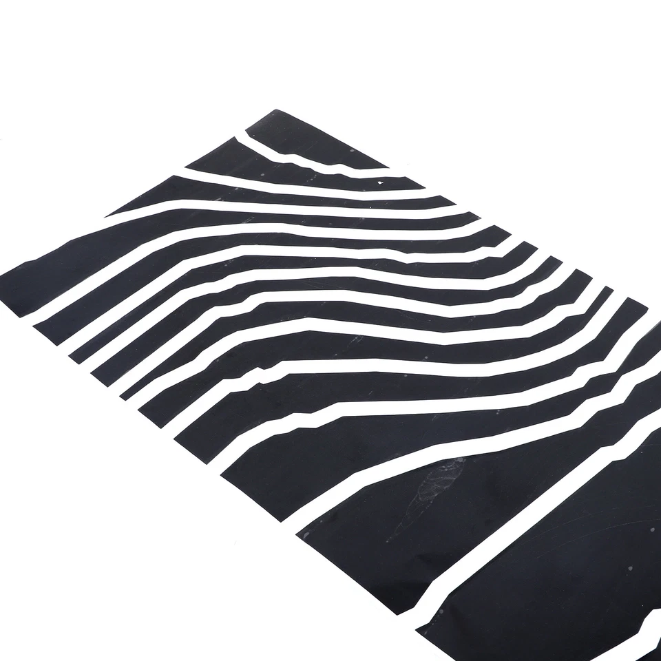 Matte Black Hood Contour Landscape Decal Vinyls Fits Jaguar F-TYPE 2013-2022 — 第 4/4 张图片