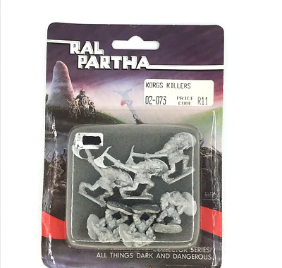 Ral Partha Korgs Killers - Sealed Blister Collectables Classic Miniatures C1667