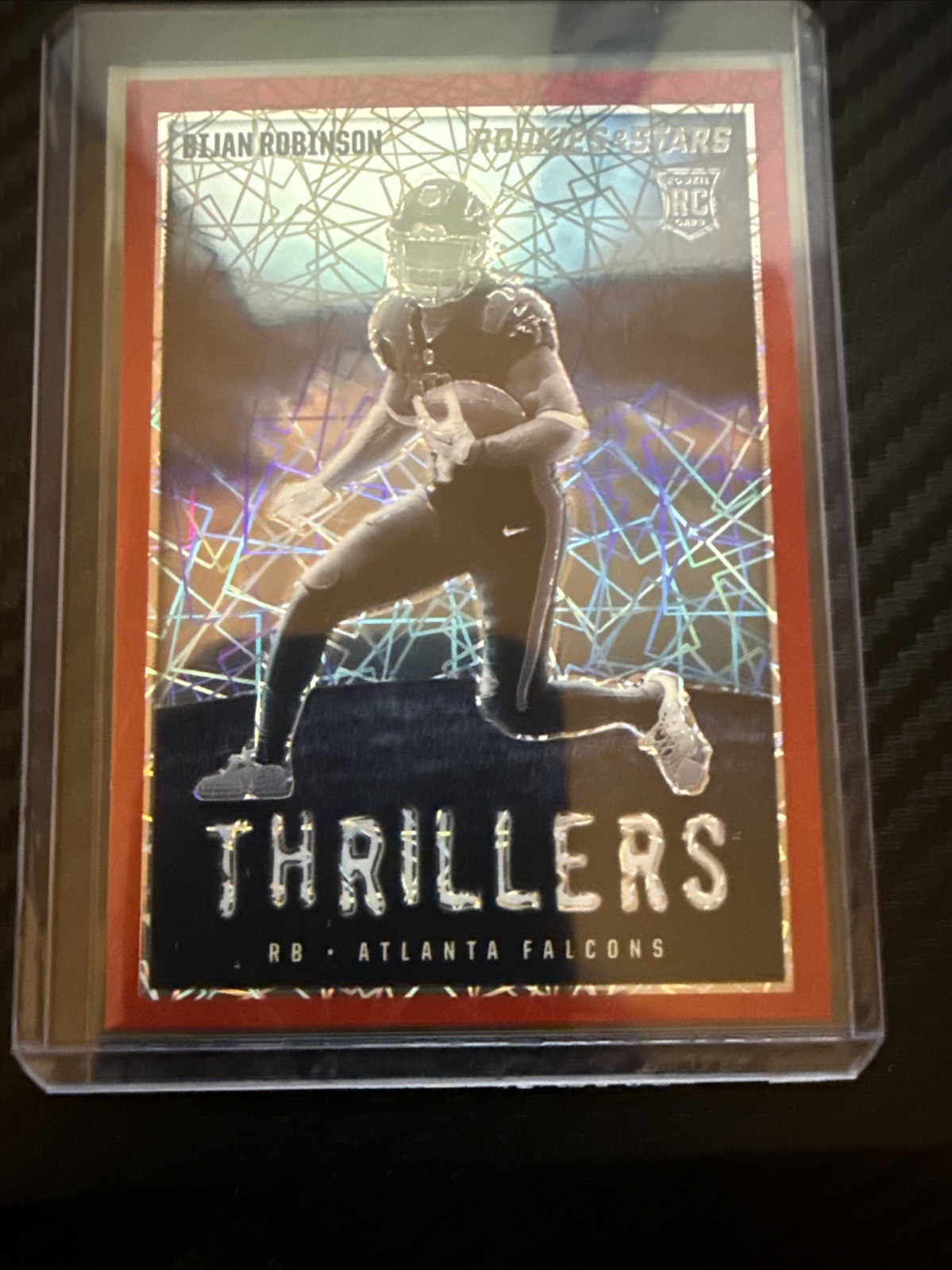 2023 Panini Rookies & Stars - Thrillers Bijan Robinson Longevity Prizm (RC)