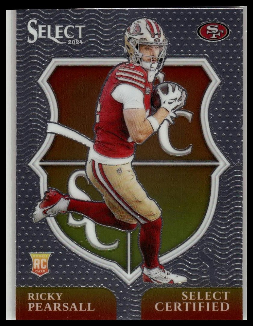2024 Panini Select #12 Ricky Pearsall Select Certified Rookies