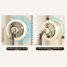 Pour portes vitrées poignée ventouse porte verre tirette accents galvanisés