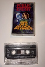 Public Enemy - FEAR OF A BLACK PLANET 1990 Cassette Tape, Hip Hop Rap Tape