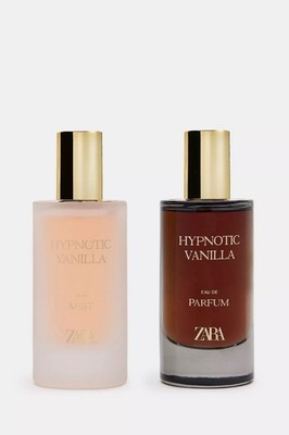 ZARA HYPNOTIC VANILLA EDP + HAIR MIST HAARPARFUM LIMITED EDITION 2X50ML 1,7 FL