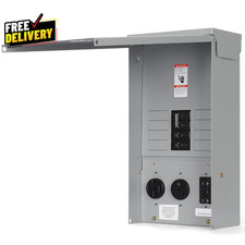 Electrical Panel RV Electrical Outlet Panel with Breaker Prewired Circuit.......