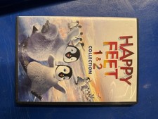 HAPPY FEET 1  2 Movie Collection DVD  NO Slipcover