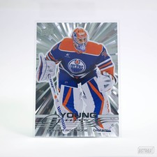 2025-26 Upper Deck Series 1 Silver Outburst Young Guns Olivier Rodrigue #203 RC