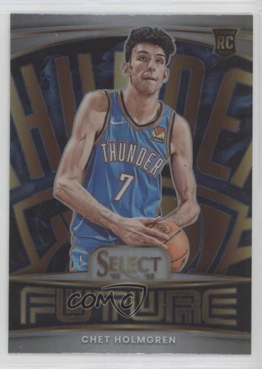 2022-23 Panini Select Select Future Silver Prizm Chet Holmgren #11 ji1