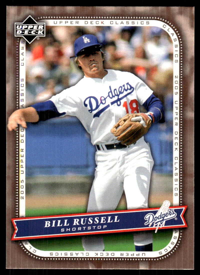 Bill Russell 2005 Upper Deck Classics #6 Dodgers FREE SHIPPING StackedPacks