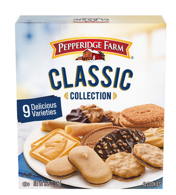 Pepperidge Farm Cookies Classic Collection, 9 Cookie Varieties, 13.25 oz. Box