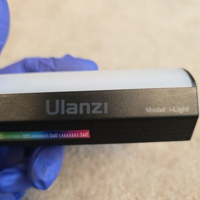 Ulanzi I-Light RGB Light Wand, 360° Full Color Magnetic Mini Photography 