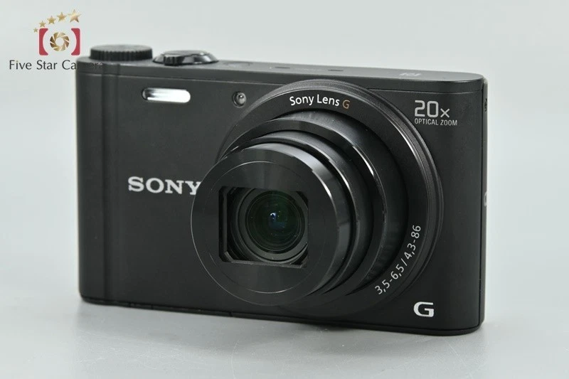 Sony Cyber-Shot DSC-WX350 Black 18.2 MP Digital Camera [Near Mint] - Image 2 of 4
