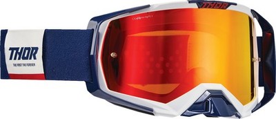 Thor MX Cross Dirtbike Activate Motorradbrille Brille blau navy weiss