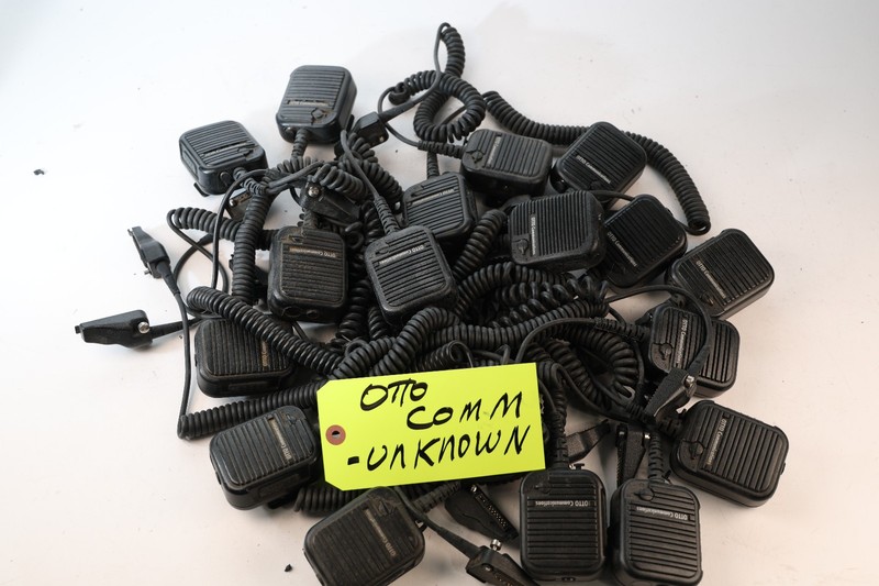 (Huge Lot of) Otto Communications Speaker Mics models Unknown *Untested
