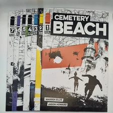 CEMETERY BEACH, Complete Series, Issues #1-7, Warren Ellis Jason Howard (Image)