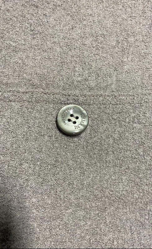 Armani Collezioni Women's Gray Wool Classic Blazer Size 12 - Image 4 of 4