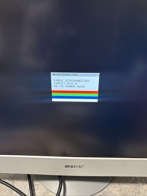 Sony TFT Lcd Color Computer Display Sdm-x82 | eBay