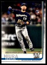 Keston Hiura 2019 Topps Update #US52 Brewers MLB READ FREE SHIPPING AutographDen