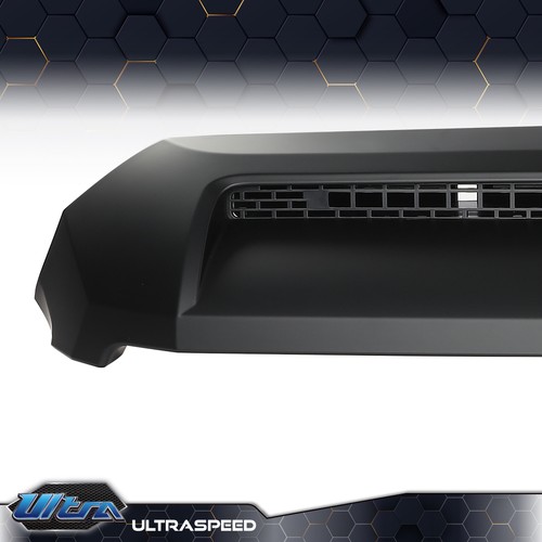 Fit For 2014-2021 Toyota Tundra Black Front Upper Hood Bulge Molding Matte Black - Picture 4 of 9