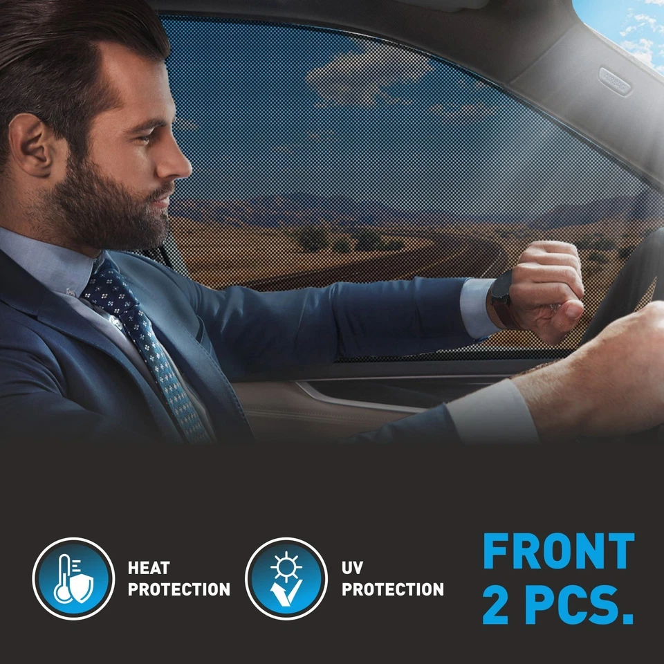 Magnetic Car Window Sunshade Side Window Shade for 1996-2025 Chevy Express Van - Image 3 of 4