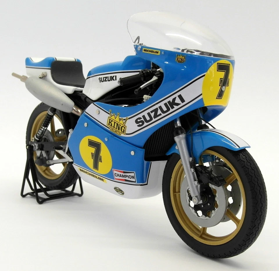 Minichamps escala 1/12 diecast 123 760007 - Suzuki XR 14 Barry Sheene GP 1975 Foto 3 de 4